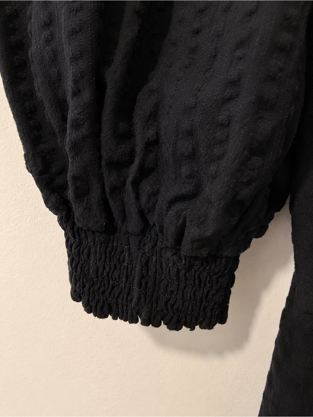 Minimum 100% Cotton Midi Dress Black EU 38 Minimalist Whimsigoth Dark Academia - Picture 8 of 11